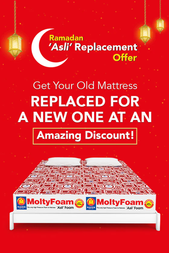 Master MoltyFoam Ramazan Replacement and Exchange Offer Scheme